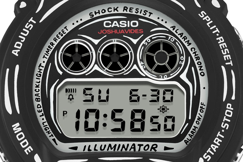 G-SHOCK and Artist Joshua Vides Translate "Reality to Idea" With Two Striking New Collaboration Watches DW5600JV-7 and DW6900JV-1