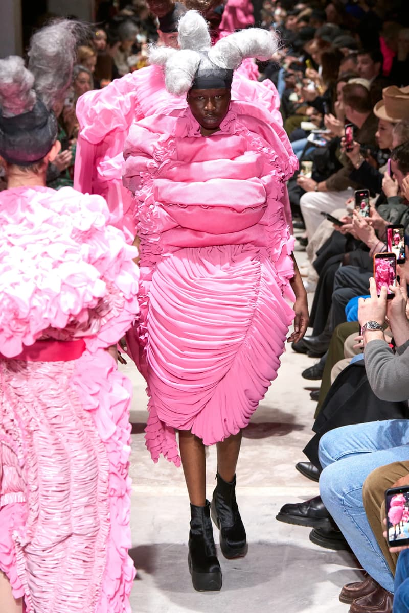 COMME des GARÇONS Fall/Winter 2026 Runway Collection Paris Fashion Week Rei Kawakubo