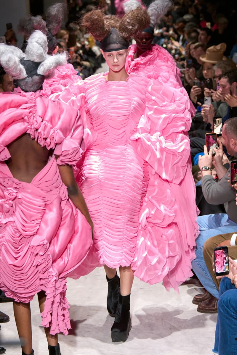 COMME des GARÇONS Fall/Winter 2026 Runway Collection Paris Fashion Week Rei Kawakubo