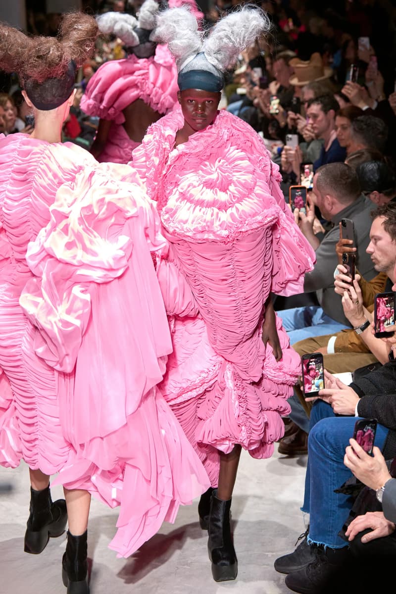 COMME des GARÇONS Fall/Winter 2026 Runway Collection Paris Fashion Week Rei Kawakubo