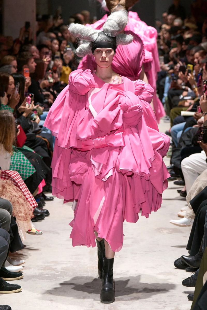 COMME des GARÇONS Fall/Winter 2026 Runway Collection Paris Fashion Week Rei Kawakubo