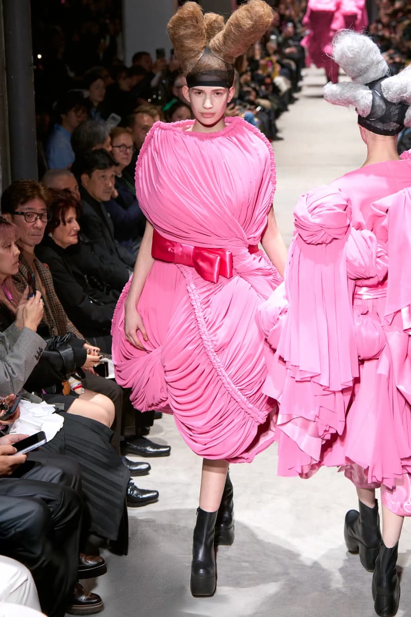 COMME des GARÇONS Fall/Winter 2026 Runway Collection Paris Fashion Week Rei Kawakubo