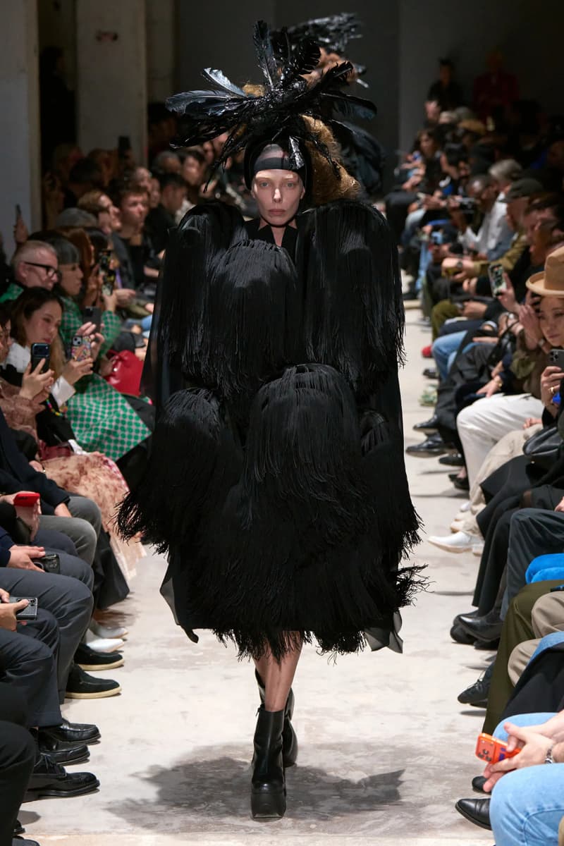 COMME des GARÇONS Fall/Winter 2026 Runway Collection Paris Fashion Week Rei Kawakubo