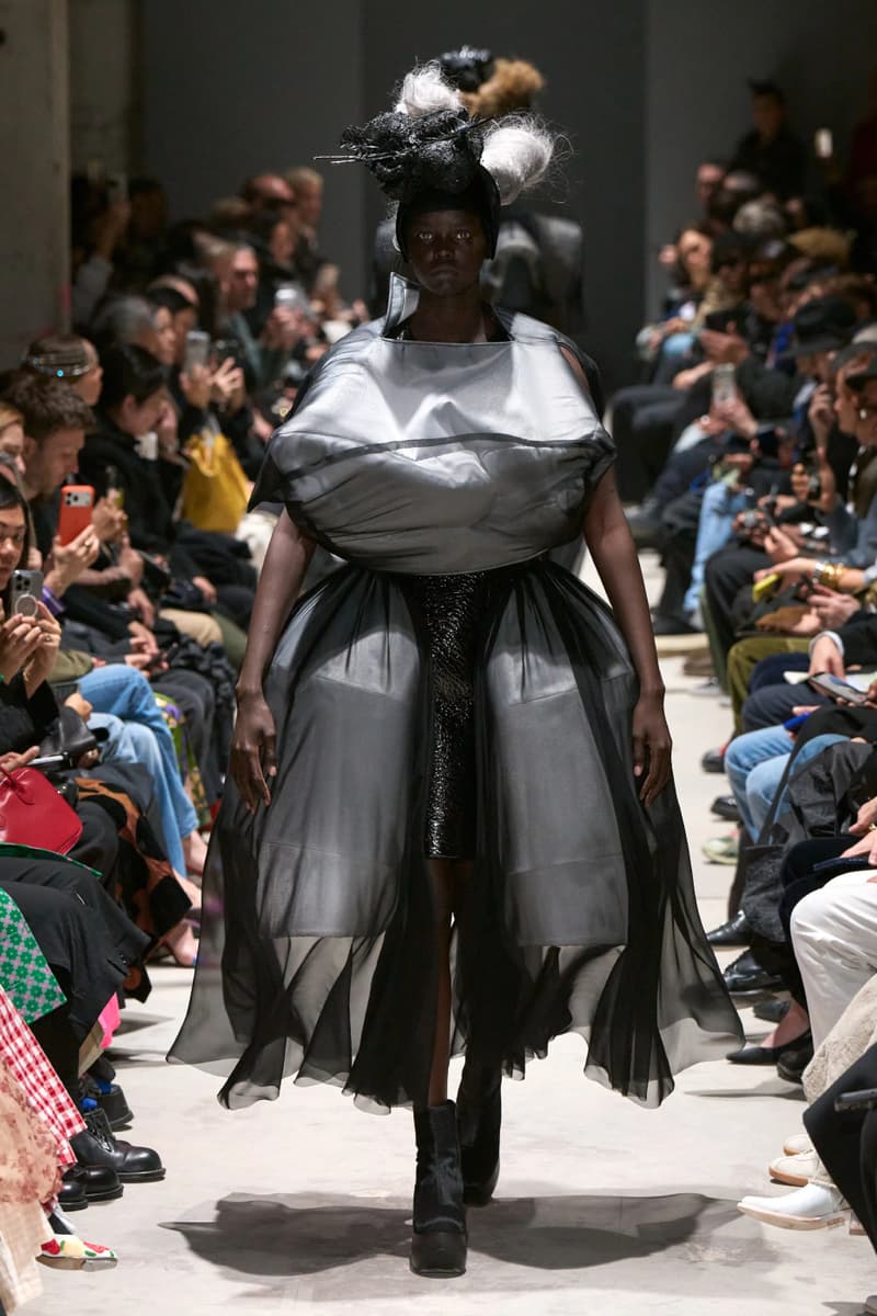 COMME des GARÇONS Fall/Winter 2026 Runway Collection Paris Fashion Week Rei Kawakubo