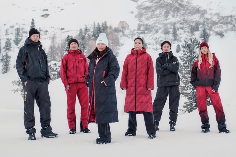 DESCENTE Casa Descente China Skiers Milan Olympics