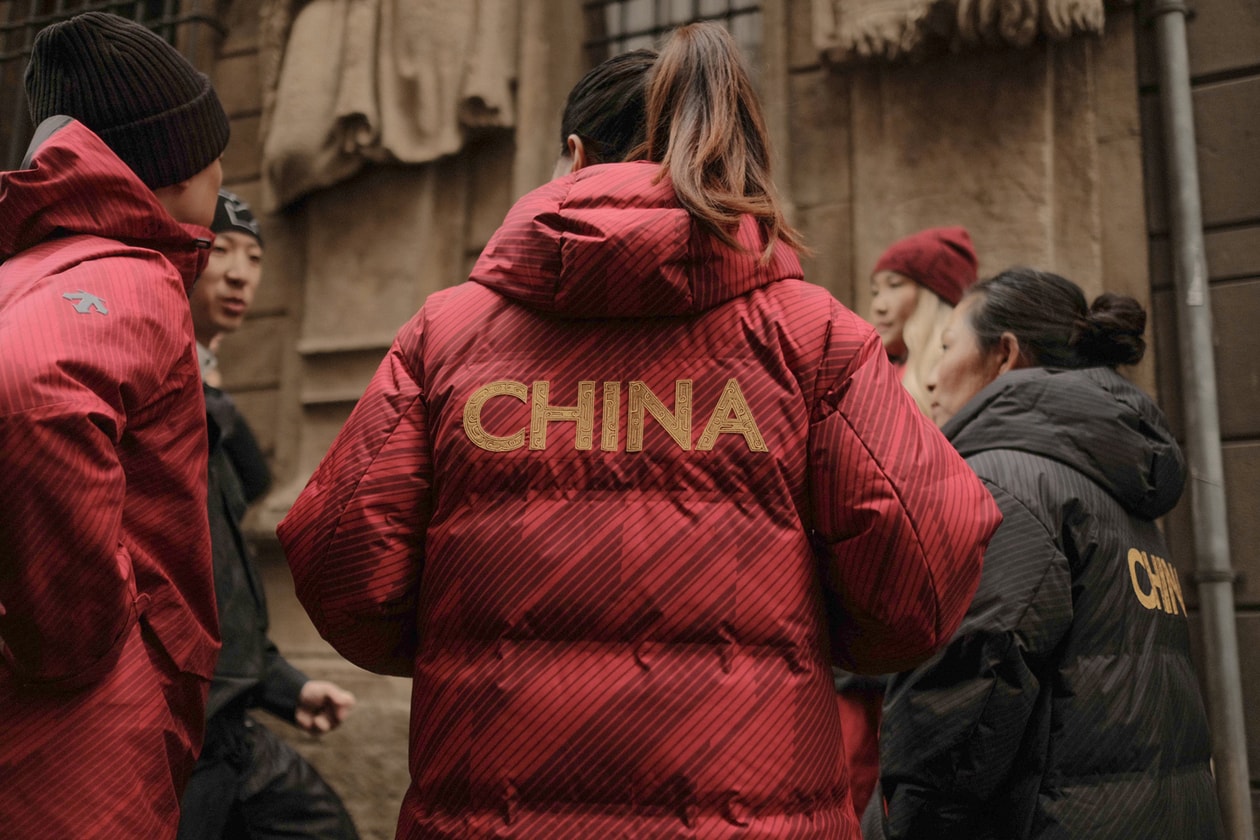 DESCENTE Casa Descente China Skiers Milan Olympics