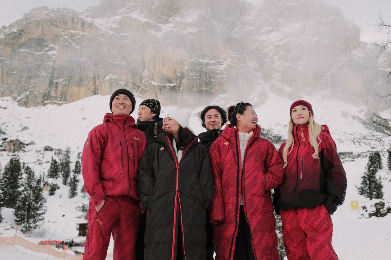 DESCENTE Casa Descente China Skiers Milan Olympics