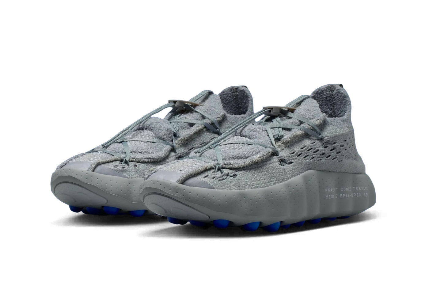fragment design x Nike Mind 002 "Particle Grey" IQ8504-001 hiroshi fujiwara swoosh collaboration release info