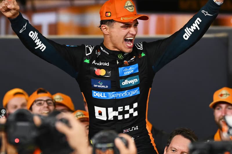 Lando Norris reacts after qualifying sixth at the Australian Grand Prix in Formula 1’s new 2026 hybrid-era car