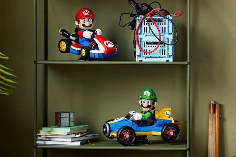 LEGO Group Unveils the "Luigi & Mach 8" Mario Kart Set super mario build pieces
