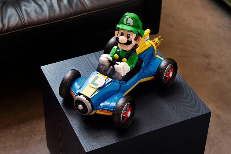 LEGO Group Unveils the "Luigi & Mach 8" Mario Kart Set super mario build pieces