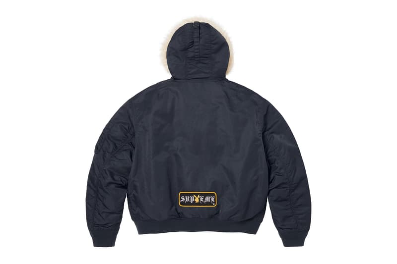 Supreme Teases Return of Playboy Collaboration for SS26 spring summer 2026 alpha industries trucker hats accessories jersey