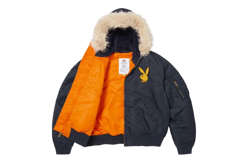 Supreme Teases Return of Playboy Collaboration for SS26 spring summer 2026 alpha industries trucker hats accessories jersey
