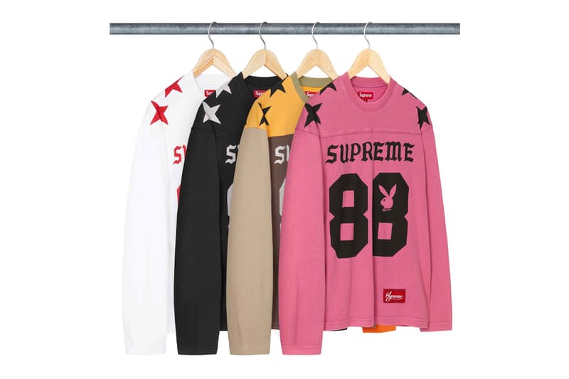 Supreme Teases Return of Playboy Collaboration for SS26 spring summer 2026 alpha industries trucker hats accessories jersey