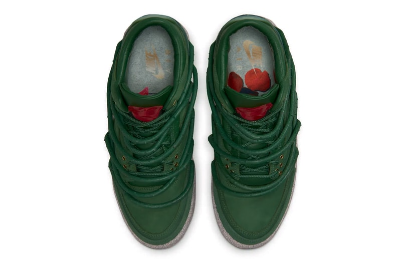 Official Images of the Teyana Taylor x Air Jordan 3 "Concrete Rose" nike jordan brand swoosh one battle after another