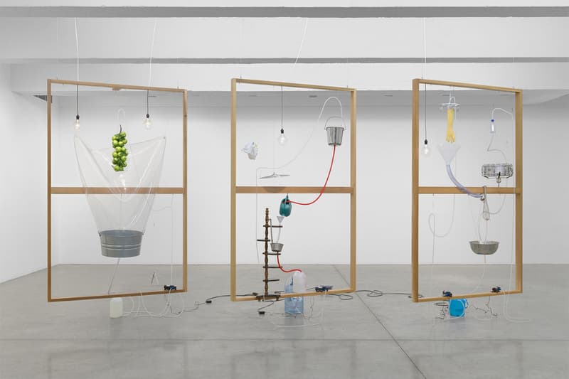 Yuko Mohri ‘Falling Water Given’ Installation Tanya Bonakdar Gallery New York Info