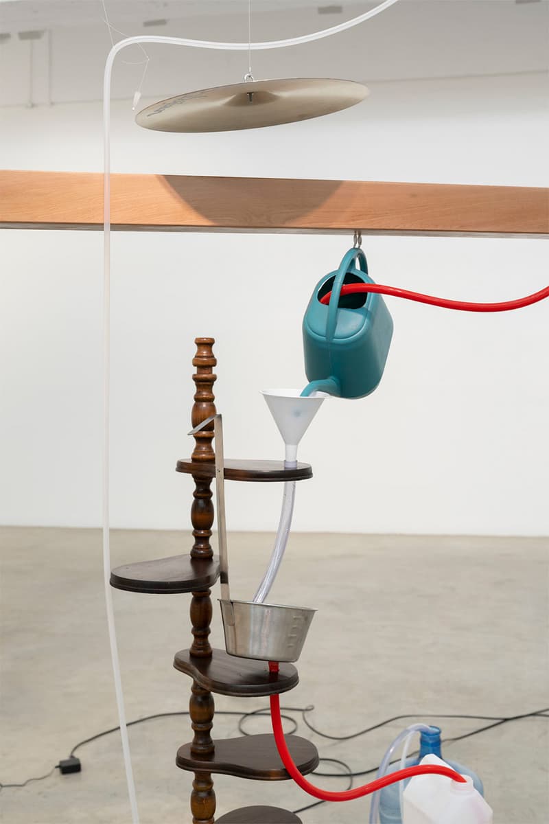 Yuko Mohri ‘Falling Water Given’ Installation Tanya Bonakdar Gallery New York Info