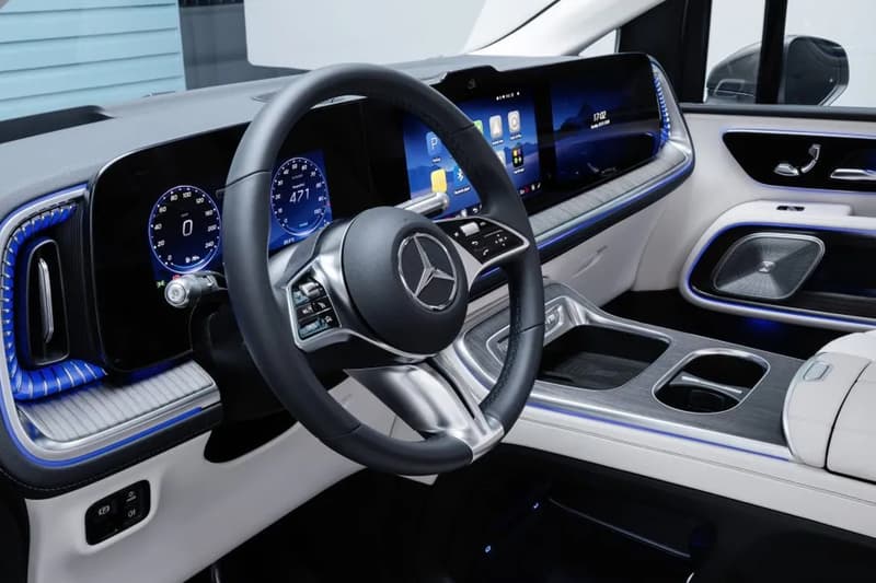 Mercedes-Benz Unveils the All-New Electric VLE Grand Limousine van 2027 electric vehicles car
