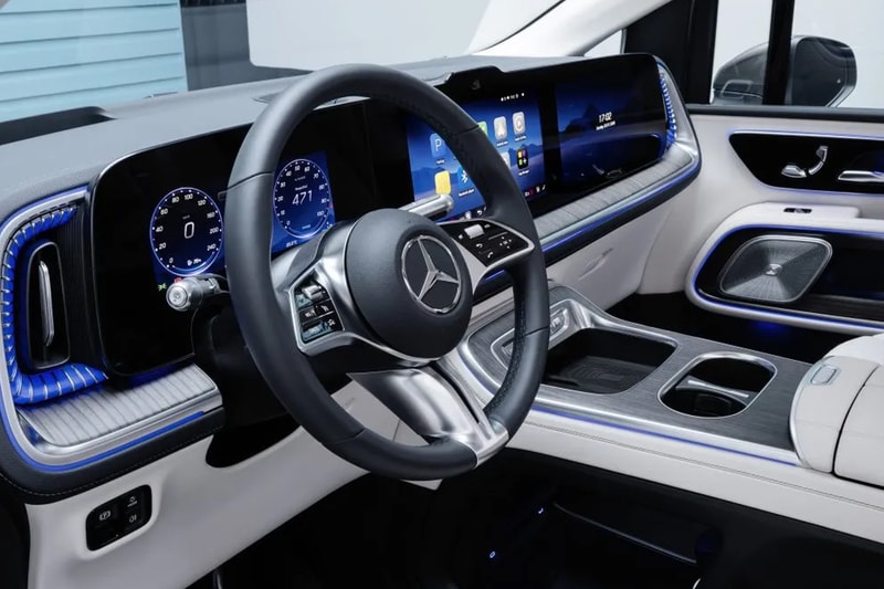 Mercedes-Benz Unveils the All-New Electric VLE Grand Limousine van 2027 electric vehicles car