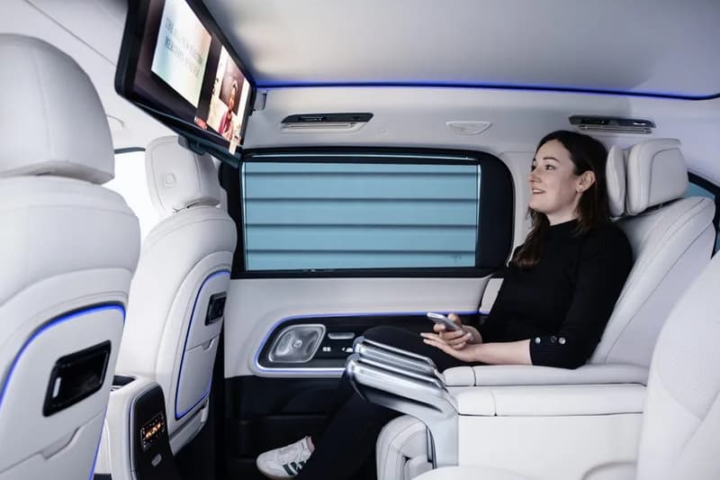 Mercedes-Benz Unveils the All-New Electric VLE Grand Limousine van 2027 electric vehicles car