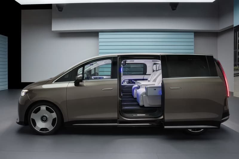 Mercedes-Benz Unveils the All-New Electric VLE Grand Limousine van 2027 electric vehicles car