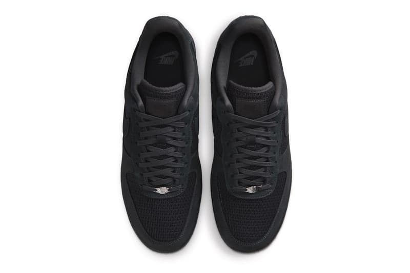 Nike Air Force 1 Low Woven “Anthracite” II9807-001 Release Info af1 sneaker af1 lowNike Gives the Air Force 1 Low Woven a Stealthy "Anthracite" Makeover