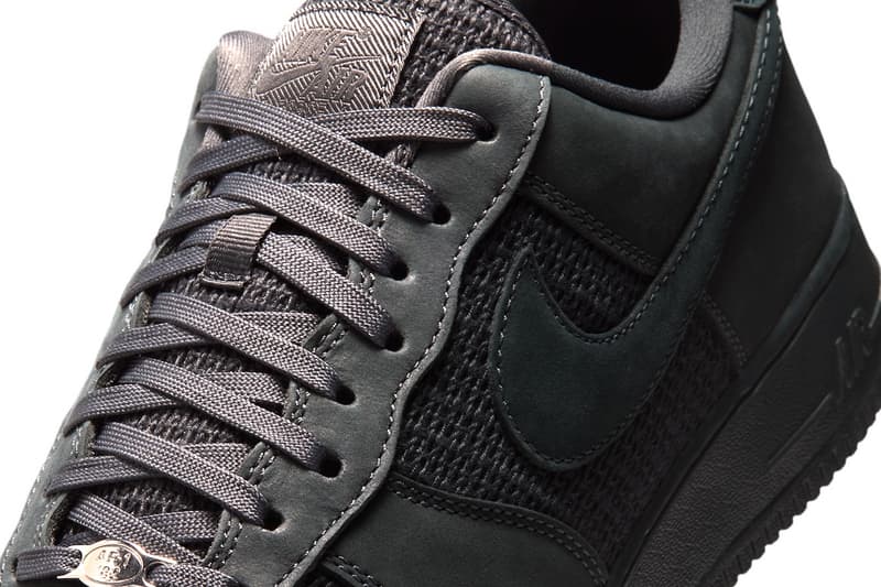 Nike Air Force 1 Low Woven “Anthracite” II9807-001 Release Info af1 sneaker af1 lowNike Gives the Air Force 1 Low Woven a Stealthy "Anthracite" Makeover