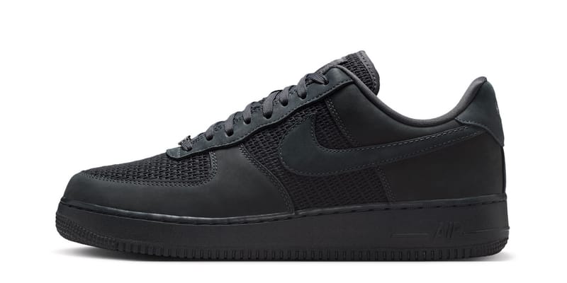 air force 1 low canvas black