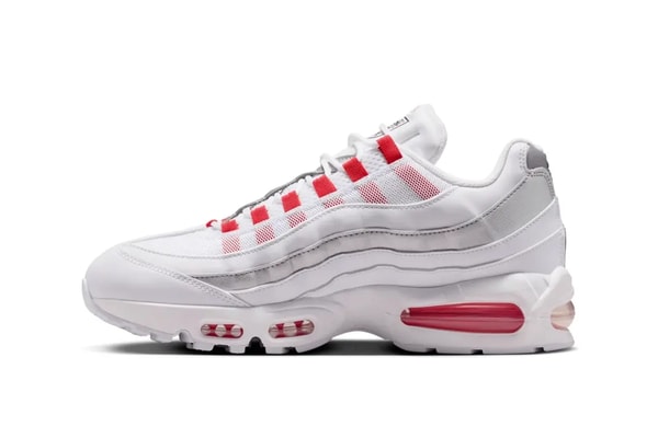 Nike Air Max 95 "England" IQ0176-100 Release Info Nike Celebrates Football Culture With the Air Max 95 "England" White/Speed Red-Metallic Silver-Obsidian