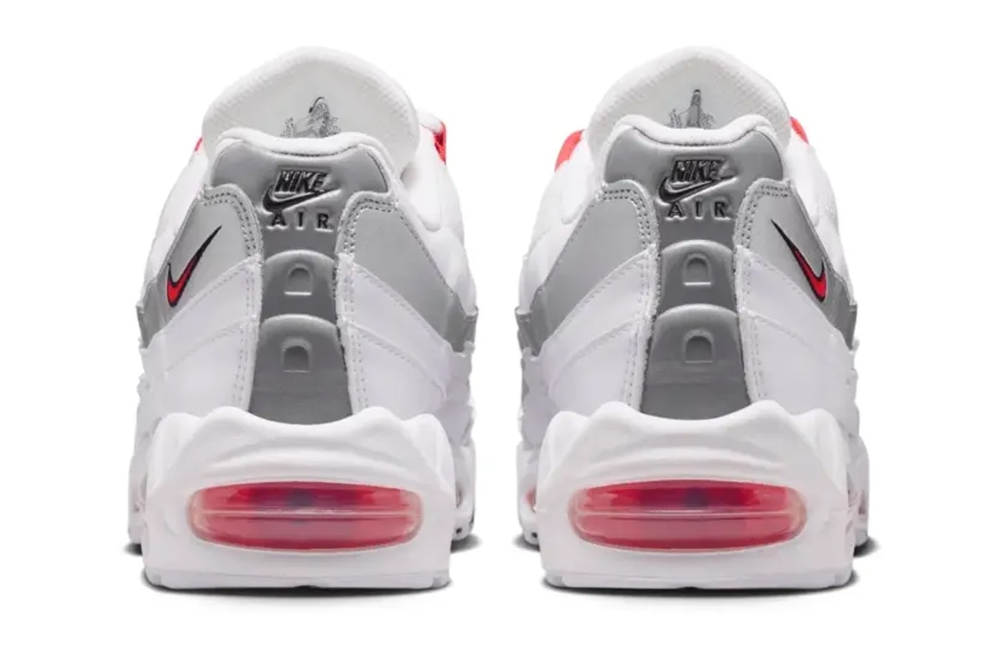 Nike Air Max 95 "England" IQ0176-100 Release Info Nike Celebrates Football Culture With the Air Max 95 "England" White/Speed Red-Metallic Silver-Obsidian