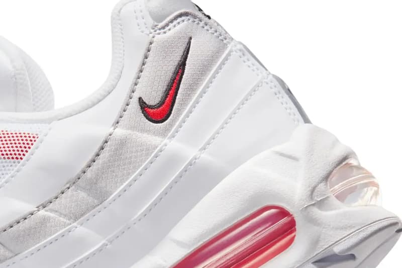 Nike Air Max 95 "England" IQ0176-100 Release Info Nike Celebrates Football Culture With the Air Max 95 "England" White/Speed Red-Metallic Silver-Obsidian