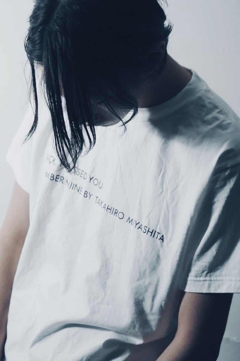 Number (N)ine Relaunch T-shirt Capsule Release Info