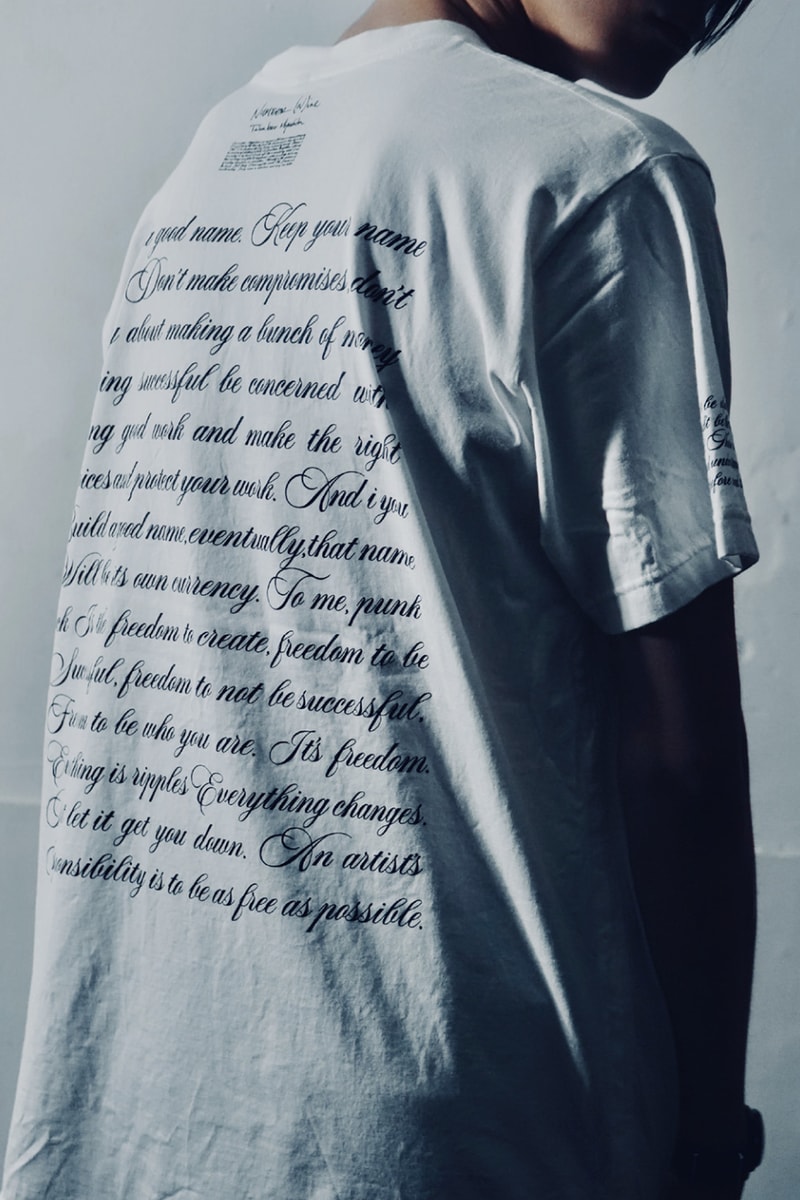 Number (N)ine Relaunch T-shirt Capsule Release Info