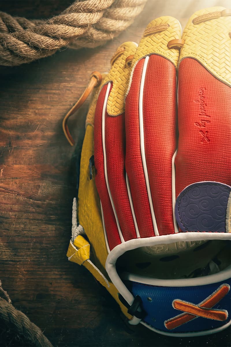 ‘One Piece’ x Absolutely Ridiculous Monkey D. Luffy RARE Edition Baseball Glove Release Info