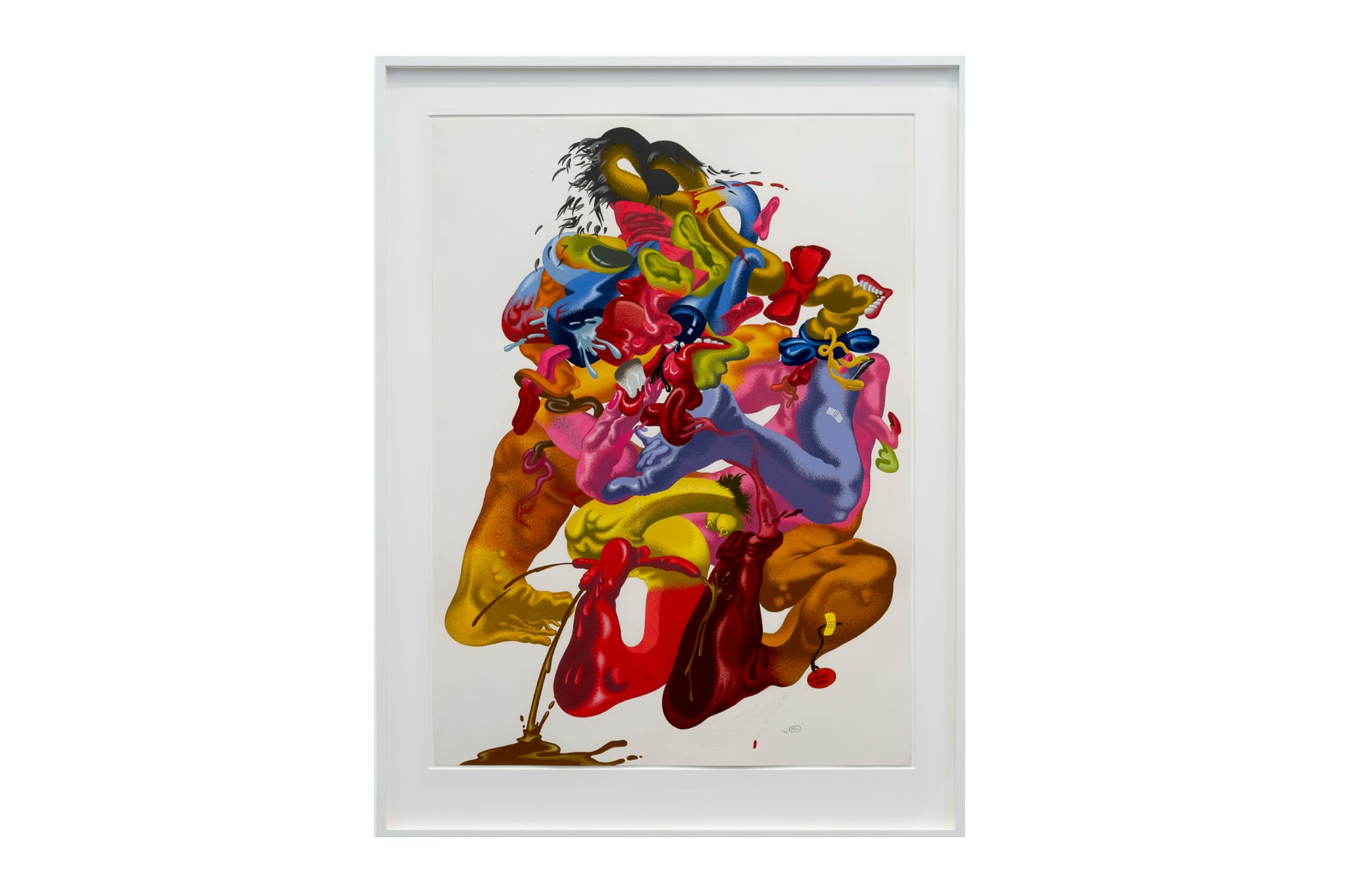 Peter Saul's 'Art History' Gladstone Gallery New York Artworks