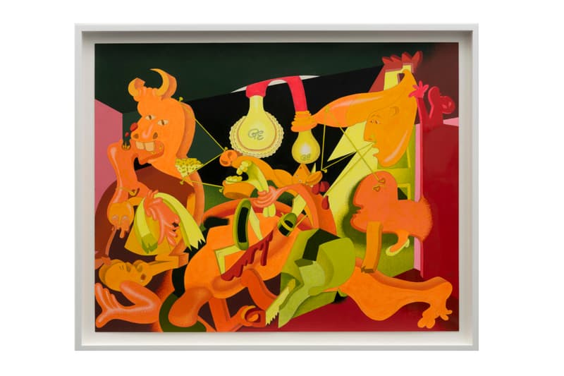 Peter Saul's 'Art History' Gladstone Gallery New York Artworks