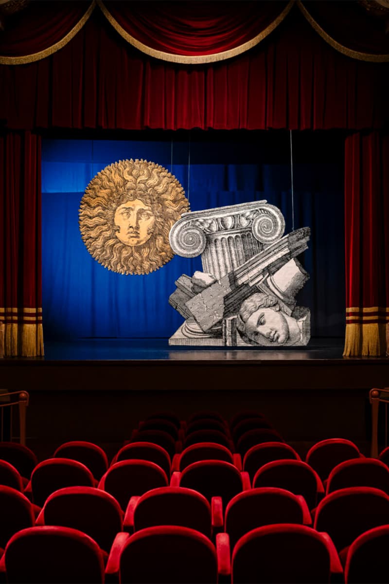 Fornasetti Cc-Tapis Rare Rug Collaboration Info