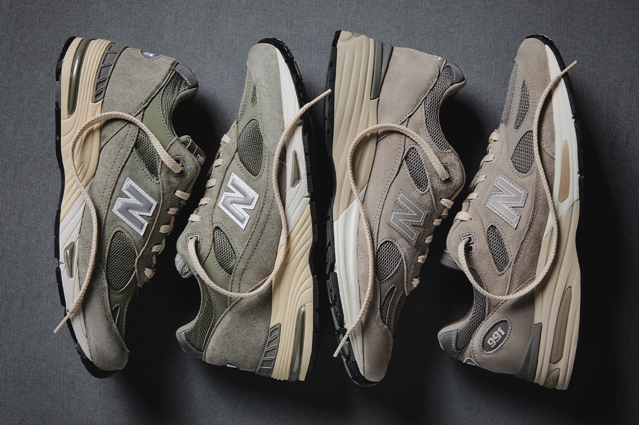 Kith Takes on New Balance Made in UK's 991v1 and 991v2