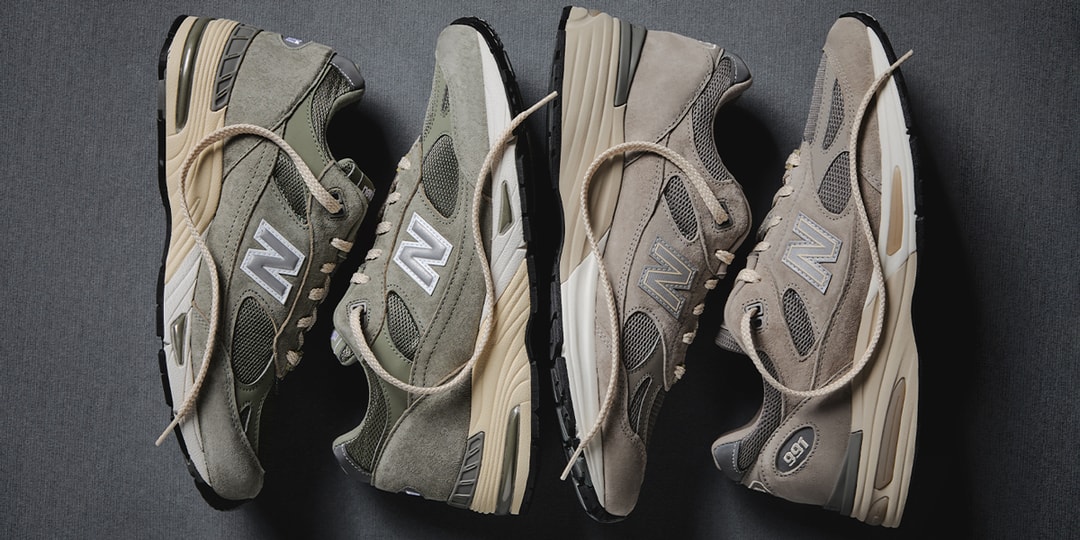 Kith Takes on New Balance Made in UK's 991v1 and 991v2