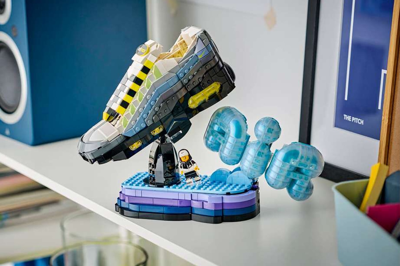 LEGO Nike Air Max 95 "Neon" Brick Set Release Info swoosh air max day build