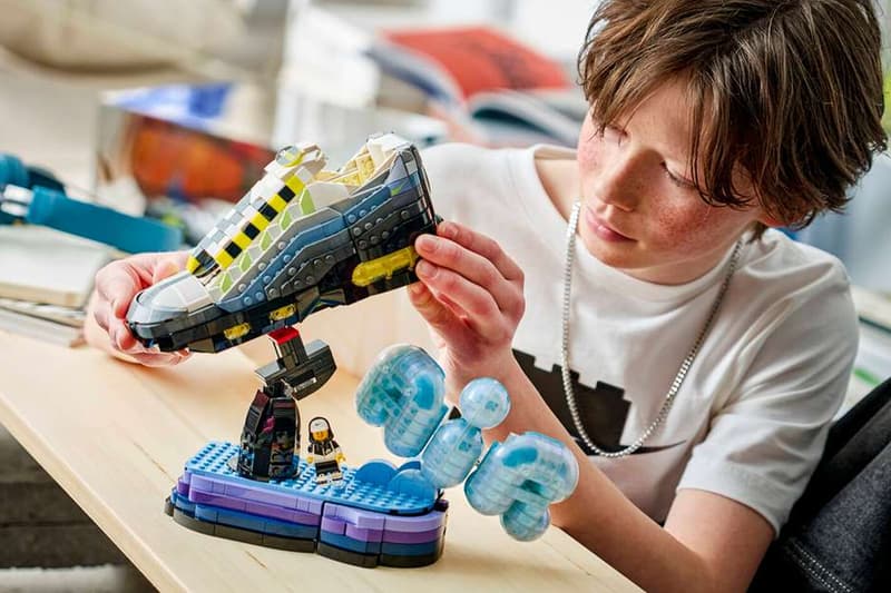 LEGO Nike Air Max 95 "Neon" Brick Set Release Info swoosh air max day build