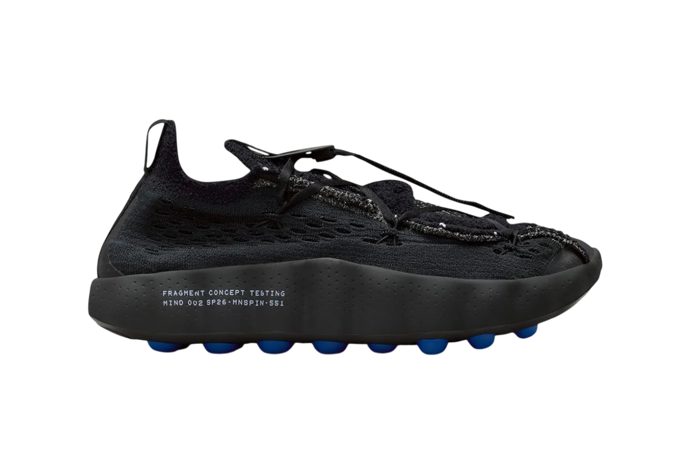 Nike x Fragment Concept Testing Mind 001 “Black” IQ8502-001 Release Info Hiroshi Fujiwara 