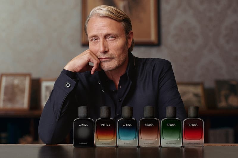 ZEGNA MEMORIE Fragrance Launch Release Info Mads Mikkelsen Campaign Roman Coppola Boramy Viguier