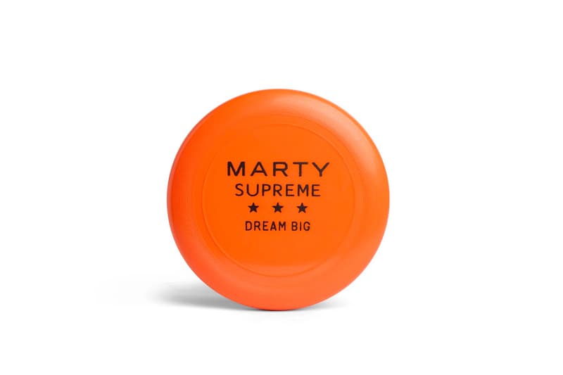 A24 Drops a Full Roster of Orange 'Marty Supreme' Sports Balls basketball soccer ball hockey puck golf ball tennis ball baseball ping pong