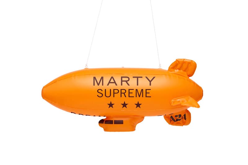 A24 Drops a Full Roster of Orange 'Marty Supreme' Sports Balls basketball soccer ball hockey puck golf ball tennis ball baseball ping pong