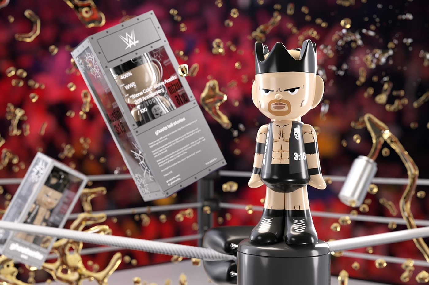 ghostwrite and WWE Team up for a Limited "Stone Cold" Steve Austin Collectible
