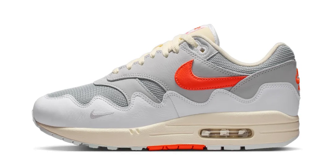Patta and Nike Prepare Another Air Max 1 in "White/Hyper Crimson"