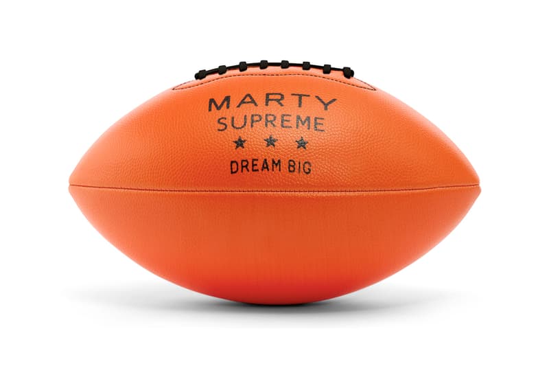 A24 Drops a Full Roster of Orange 'Marty Supreme' Sports Balls basketball soccer ball hockey puck golf ball tennis ball baseball ping pong