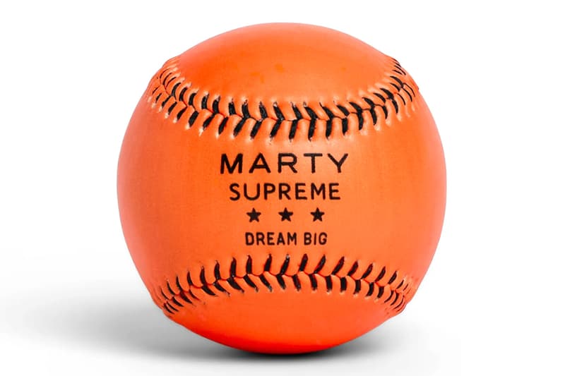 A24 Drops a Full Roster of Orange 'Marty Supreme' Sports Balls basketball soccer ball hockey puck golf ball tennis ball baseball ping pong
