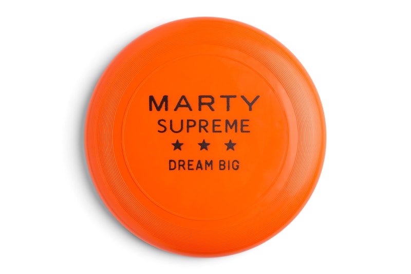 A24 Drops a Full Roster of Orange 'Marty Supreme' Sports Balls basketball soccer ball hockey puck golf ball tennis ball baseball ping pong